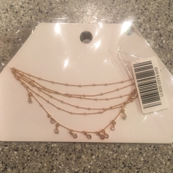 Forever 21 Layered Chain Chocker - Picture 5 of 5